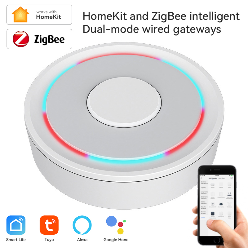 Diy Home Automation System - Tuya ZigBee スマート ゲートウェイ ホームキット 有線ワイヤレス