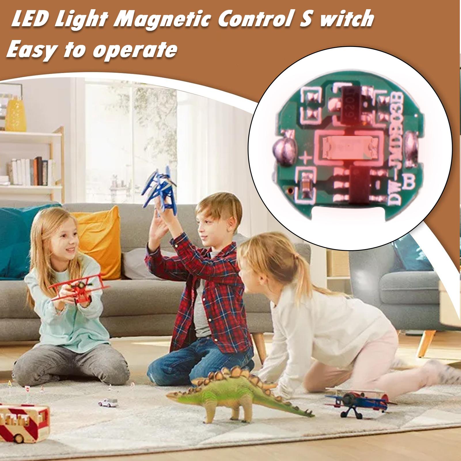 磁気制御 LED ライトミニワイヤレス LED ランプ誘導ス - Diy Automation Projects のレビューと価格