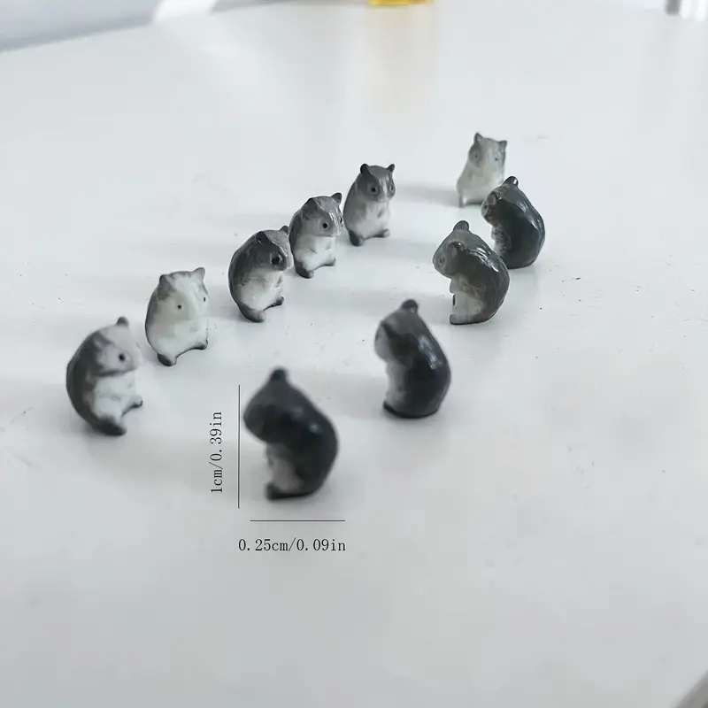 5/10 個のかわいいミニマウスミニチュア置物、DIY クラ - Diy Automation Projects のレビューと価格