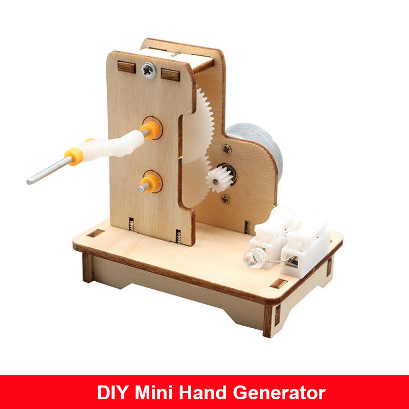 DIY ミニハンドジェネレーター DIY 科学実験キット & - Diy Automation Projects のレビューと価格