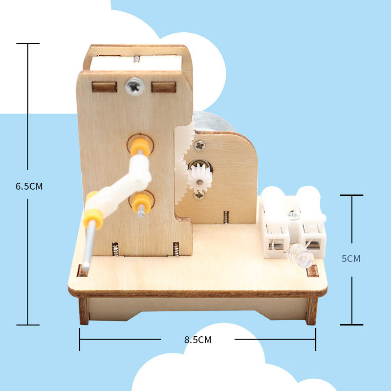 DIY ミニハンドジェネレーター DIY 科学実験キット & - Diy Automation Projects のレビューと価格