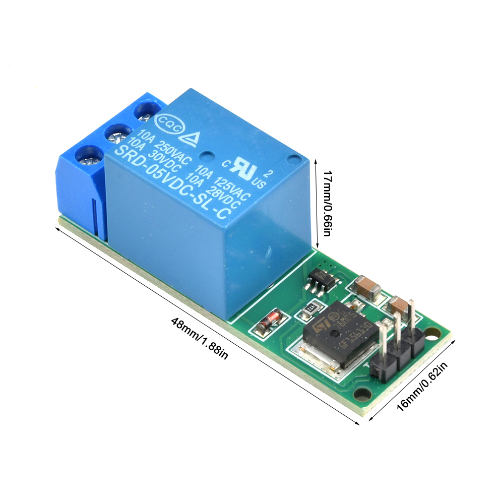 DC 6-24V フリップフロップラッチリレーモジュール 1 - Shelly Relay Module のレビューと価格