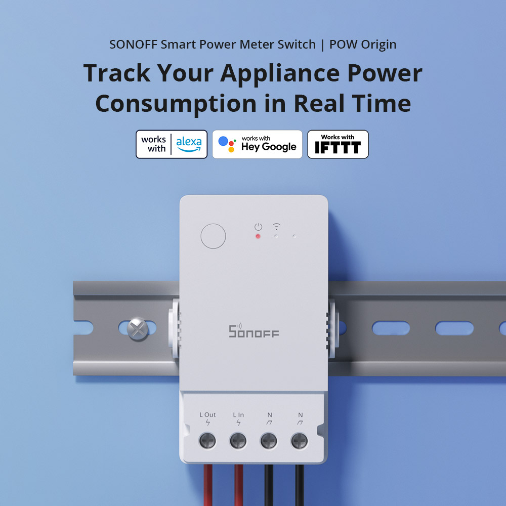 1～6個 SONOFF POW Origin Powr316 - Sonoff Basic Switch のレビューと価格