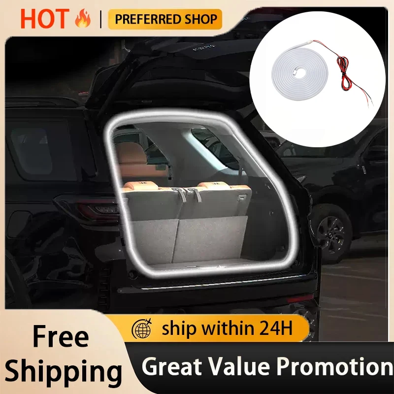 車のトランク内照明、アンビエント照明、車のトランク照明のDI - Home Automation System Diy のレビューと価格