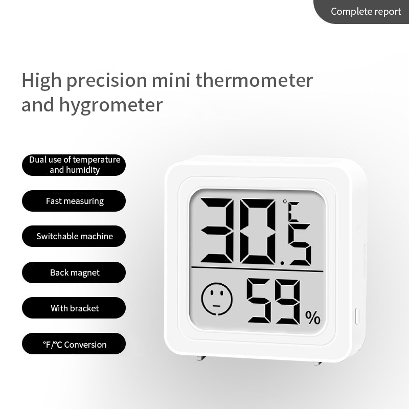液晶デジタル温度計湿度計屋内室電子温度湿度計センサーゲージ家 - Home Automation Industry のレビューと価格