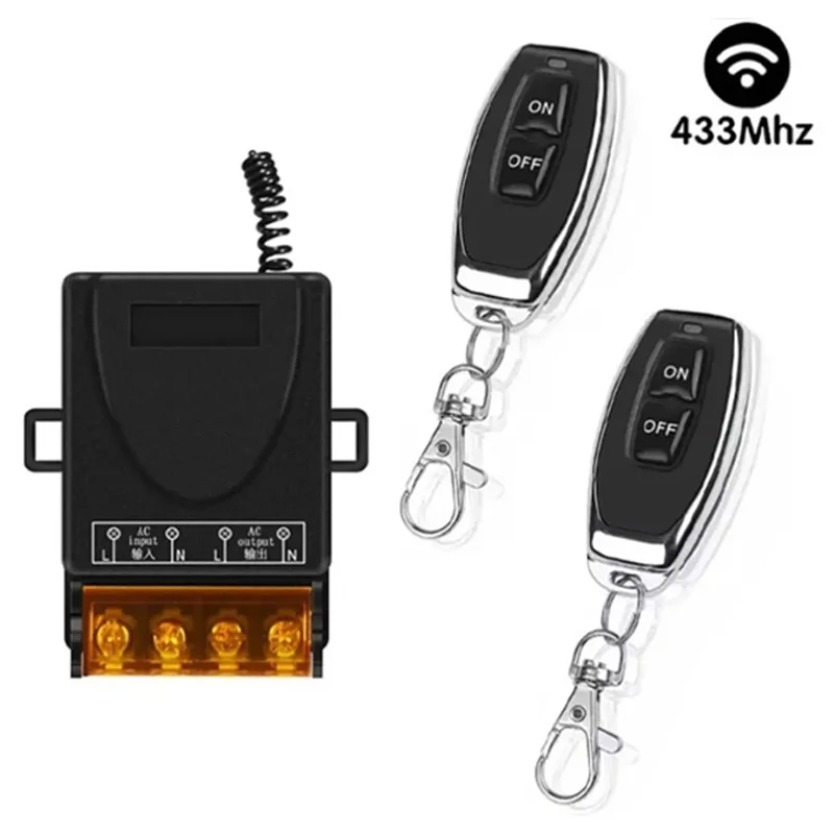 433MHz ワイヤレスリモートスイッチ DC12V-72V - Shelly Relay Module のレビューと価格