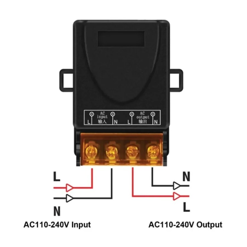 433MHz ワイヤレスリモートスイッチ DC12V-72V - Shelly Relay Module のレビューと価格