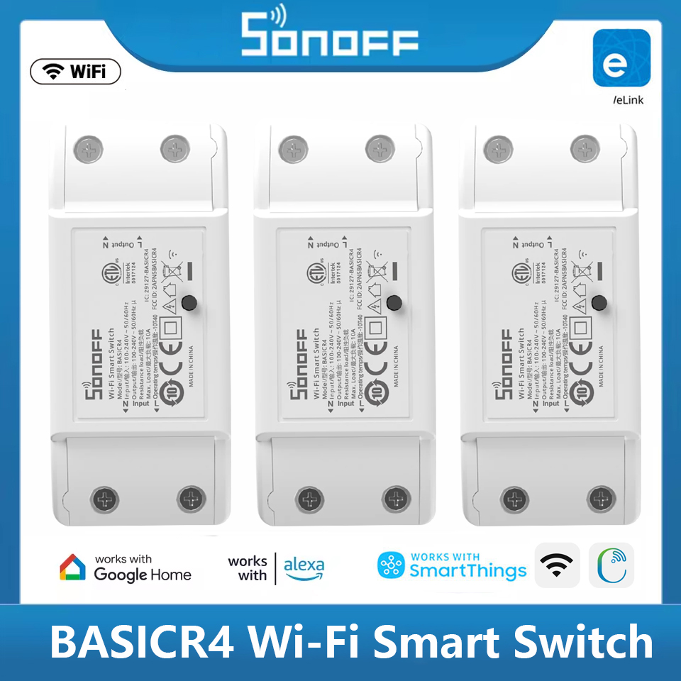 Sonoff Basic-R4 ミニWiFiスマートスイッチ - Sonoff Basic Switch のレビューと価格