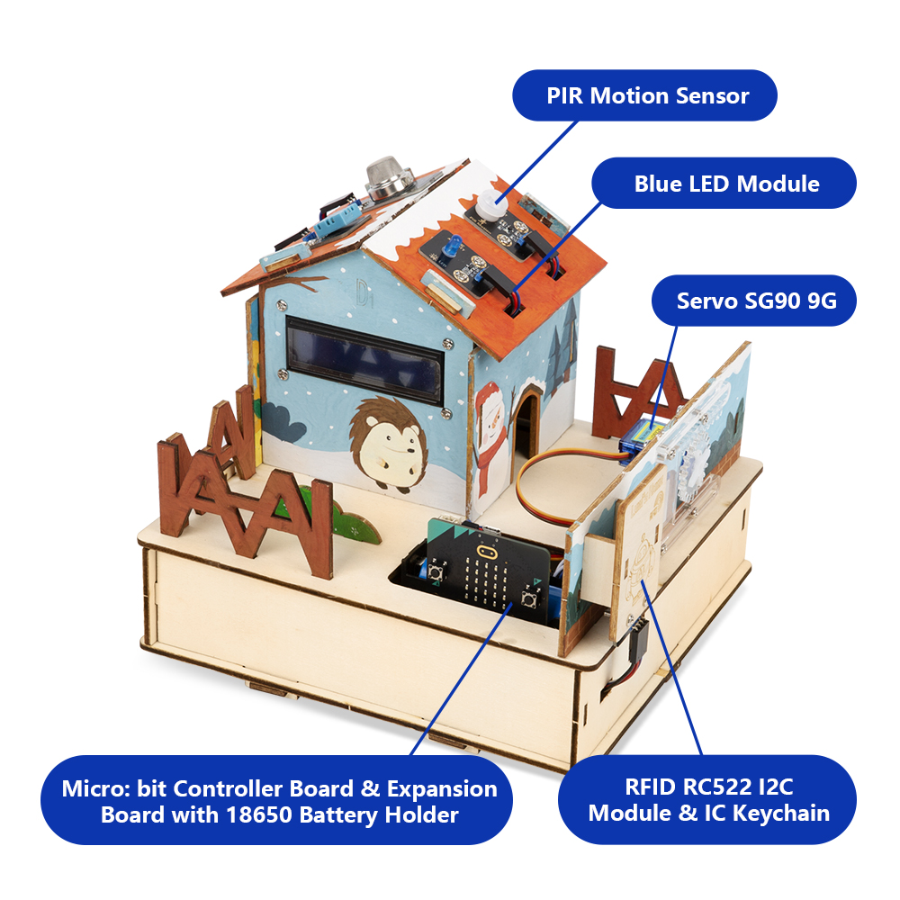 ACEBOTT学習キット Microbitスマートホームオー - Diy Home Automation System のレビューと価格