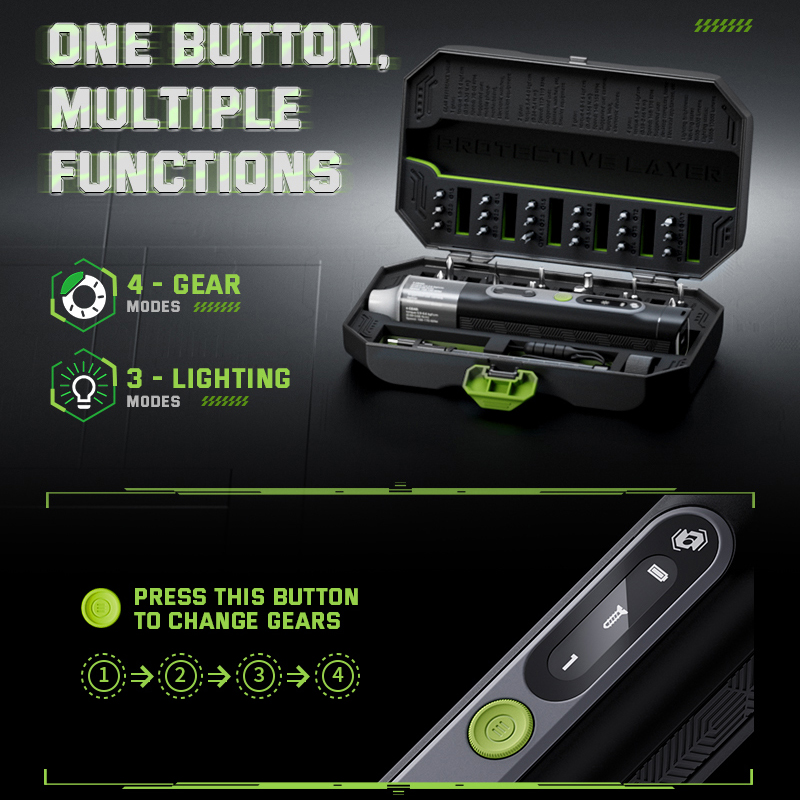 JAKEMY JM-8196 電動磁気ドライバーセット 4段 - Home Automation System Diy のレビューと価格