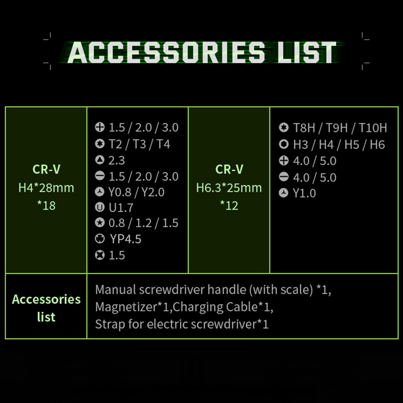 JAKEMY JM-8196 電動磁気ドライバーセット 4段 - Home Automation System Diy のレビューと価格
